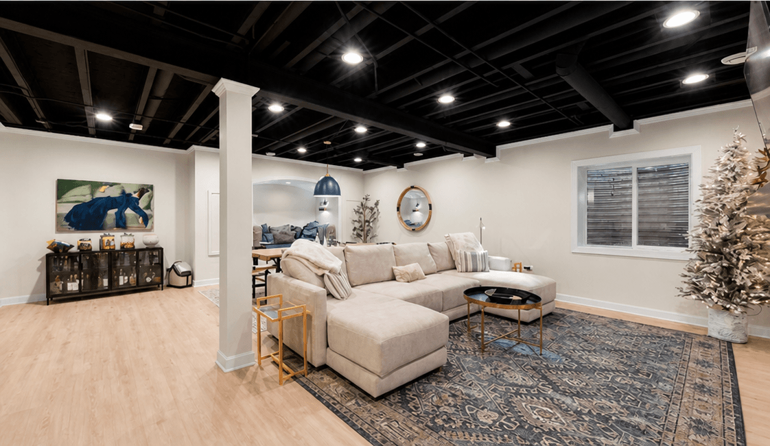 Orléans basement after renovation